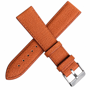 Pulseira Chainon Couro Porco 22mm P/ Rel�gio De Pulso