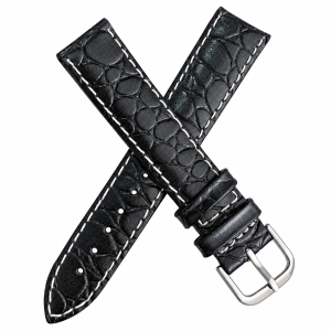 Pulseira Chainon P/ Rel�gio NT531618 18mm Couro Bovino