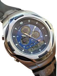 Rel�gio Citizen Promaster C410 Combo Anadigi Vintage 1991