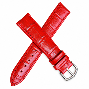 Pulseira Couro Bovino 18mm Chainon Rel�gio Pulso Vip90c1618