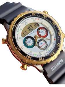 Rel�gio Citizen Yachting C050 N�utico Vintage Regata Anadigi
